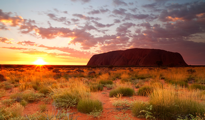 uluru rock australia