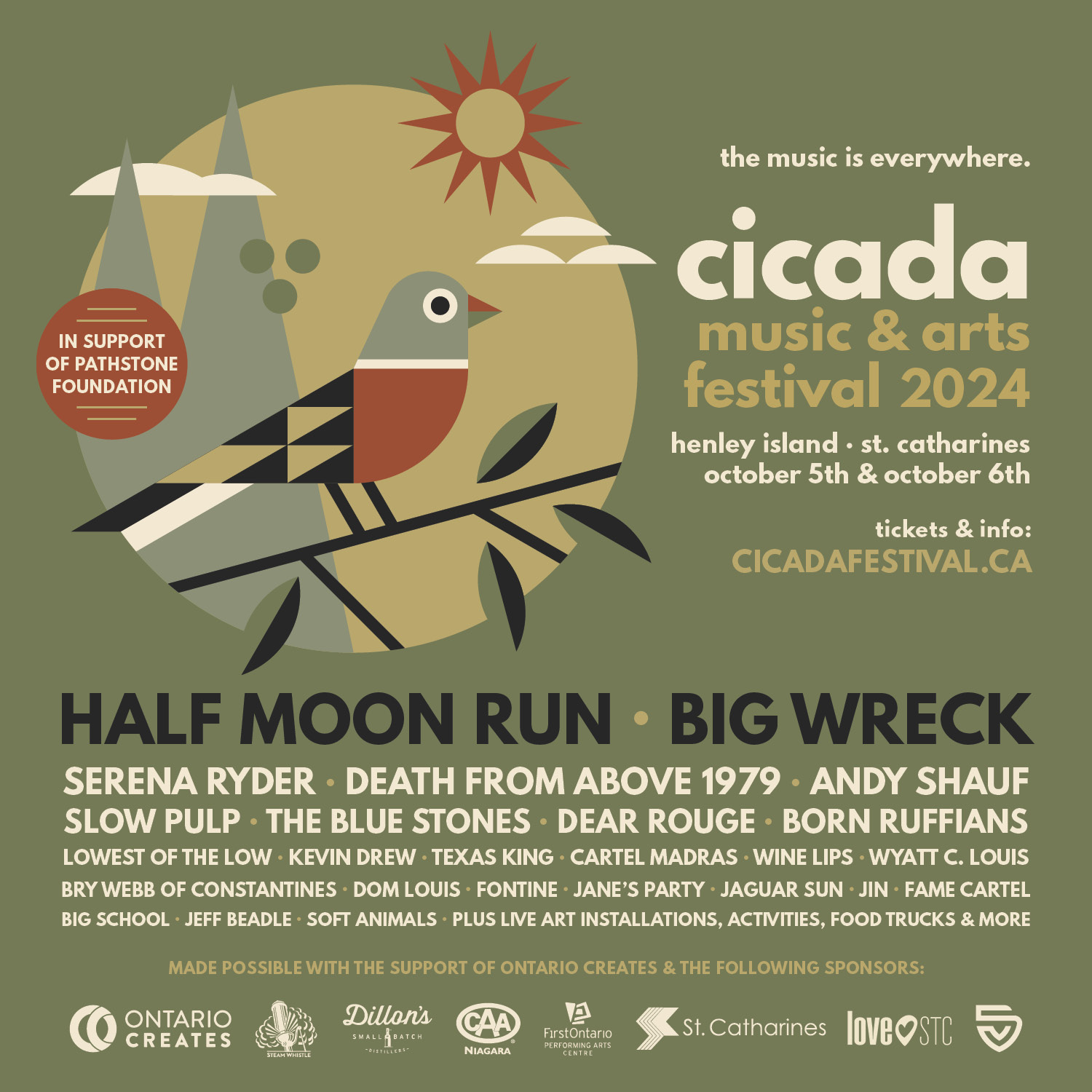 Cicada Fest Graphic