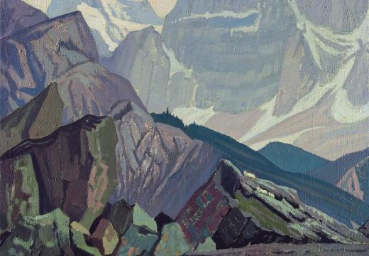 J.E.H. MacDonald - Goat Range, Rocky Mountains